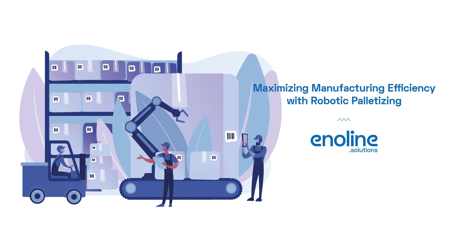 Enoline illustration robotic palletizing