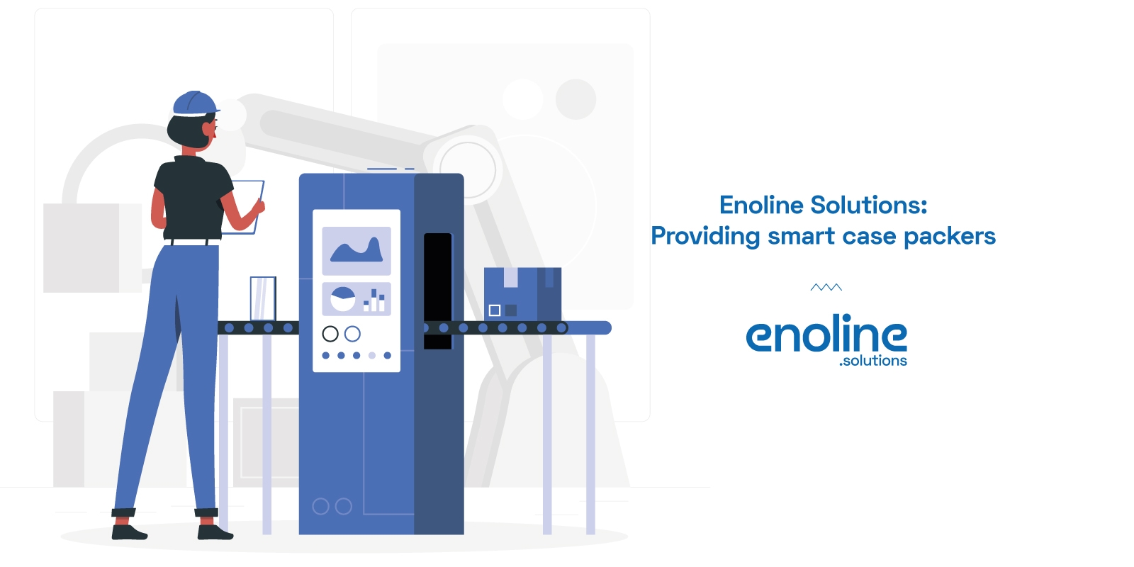 Enoline smart case packer machines