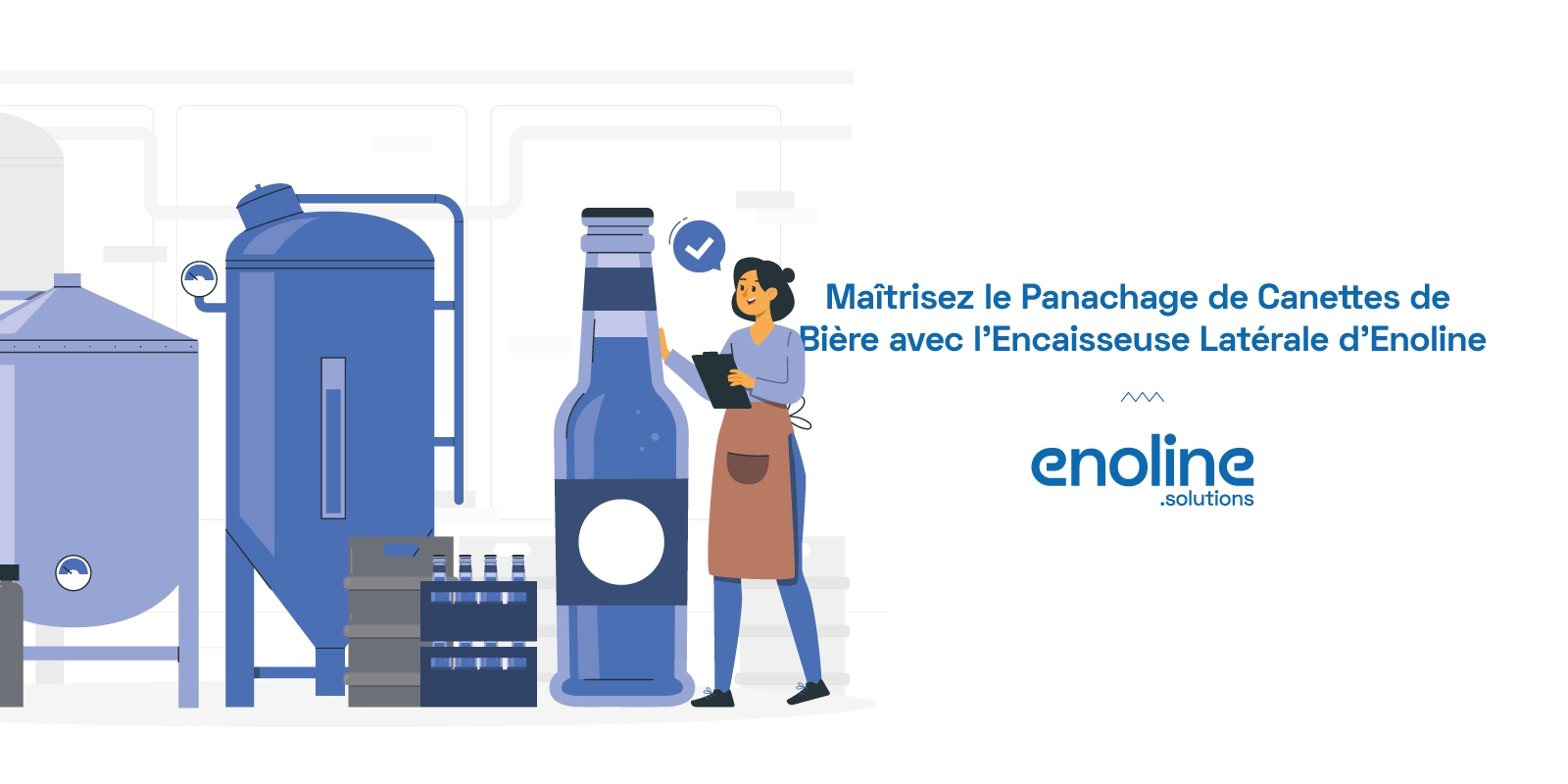 Maîtrisez le Panachage de Canettes de Bière avec l Encaisseuse Latérale d Enoline