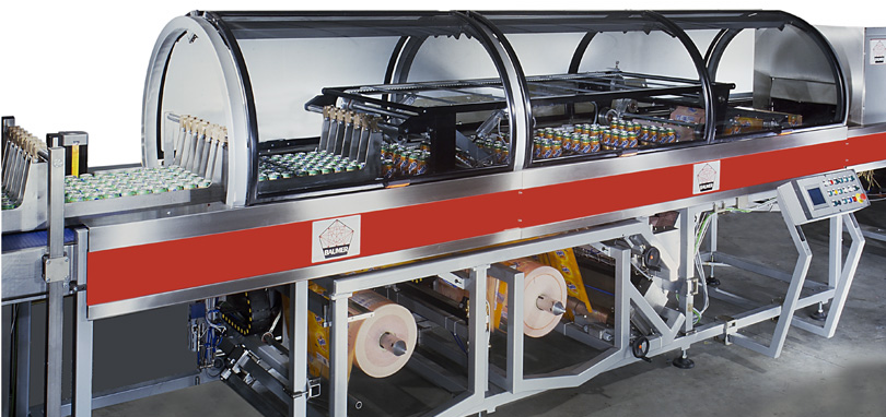 Enoline Solutions Shrink wrapping machine Baumer in line 2