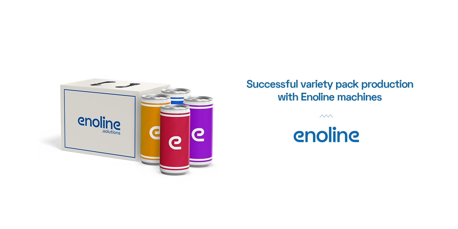 Successful variety pack production with Enoline machines