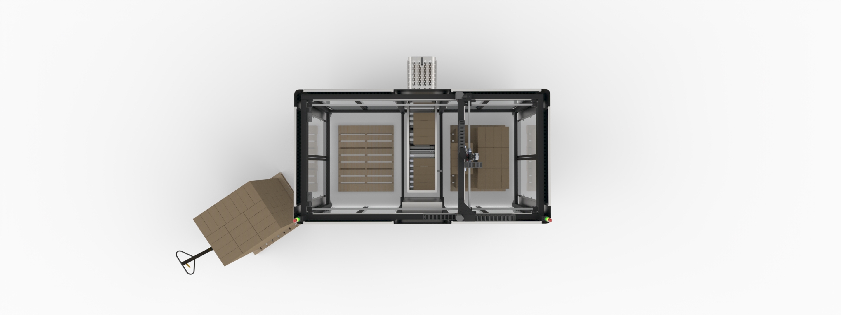 Compact palletizing solution enoline 3