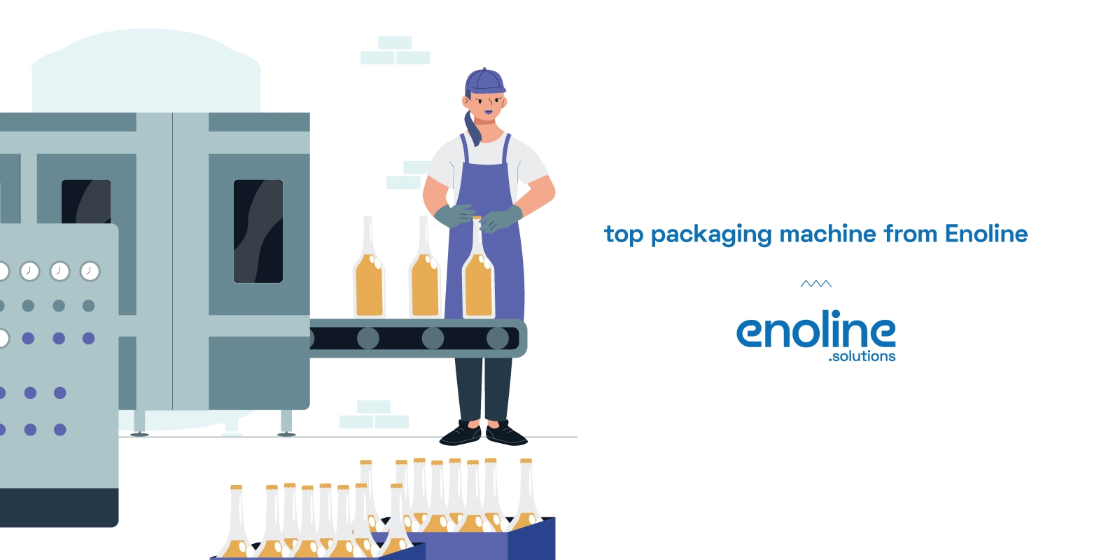 Top packaging machine from Enoline
